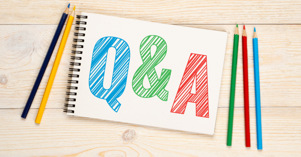 懇談会でよくある悩みQ＆A