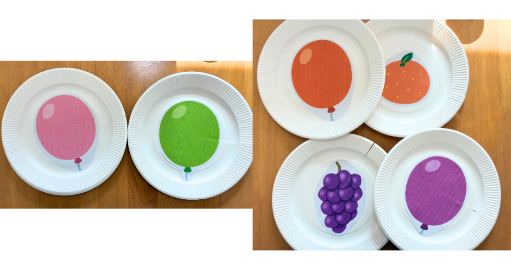 【紙皿】『ふうせんのうた』を🎈廃材バージョンに