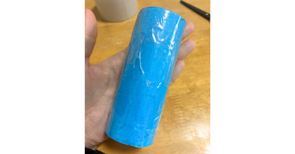 透明テープをキレイに貼るのが難しい