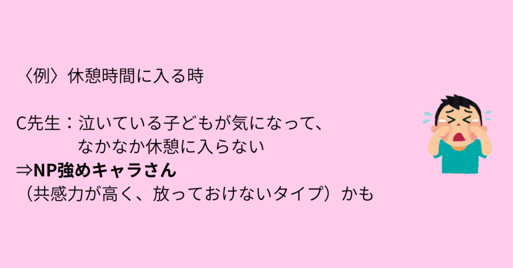 こんな保育士の姿を例に挙げると