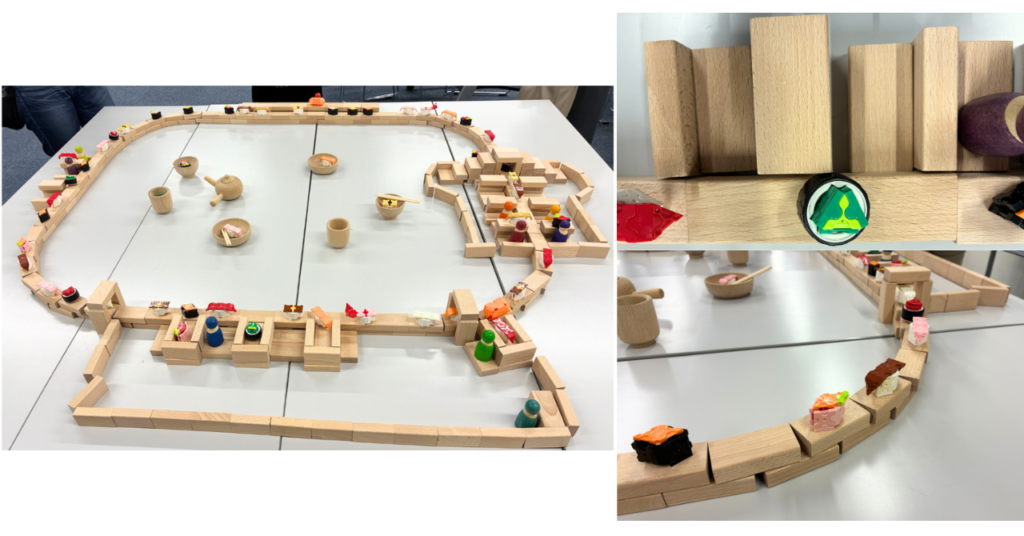 子どもの遊びが広がる瞬間🧩家庭で生まれた「回転寿司」の世界